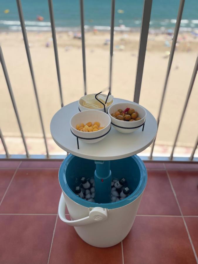 Primera línea en Cullera con piscina. Inmejorables vistas Exterior foto